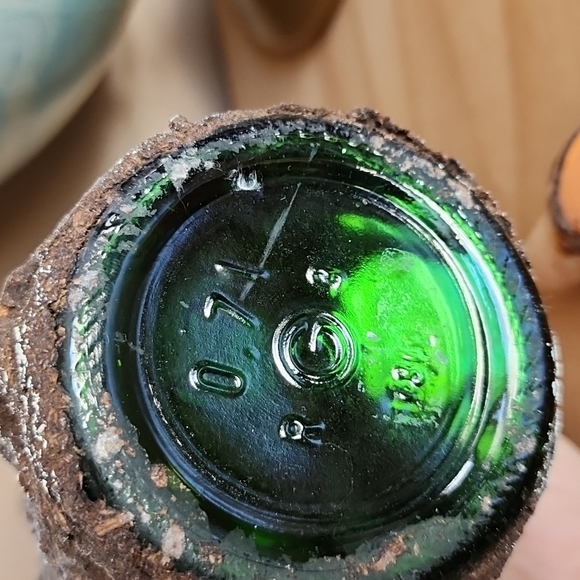 Vintage Rindenschmid hand made tree bark bottle - Picture 10 of 12